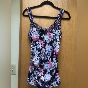 WHBM Floral Tank
